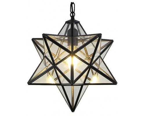 Подвесной светильник Imperiumloft Black Star Clear Glass 101314-26