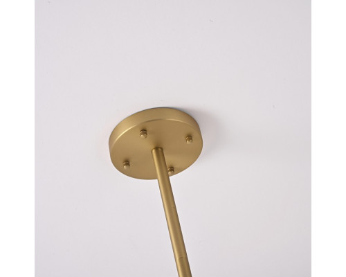 Люстра на штанге Imperiumloft Jorgenson Beige/Dark wood STAVRA01