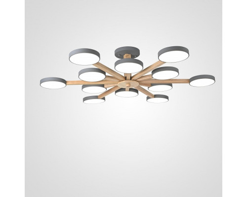 Люстра на штанге Imperiumloft TURNA Gray TURNA-B01