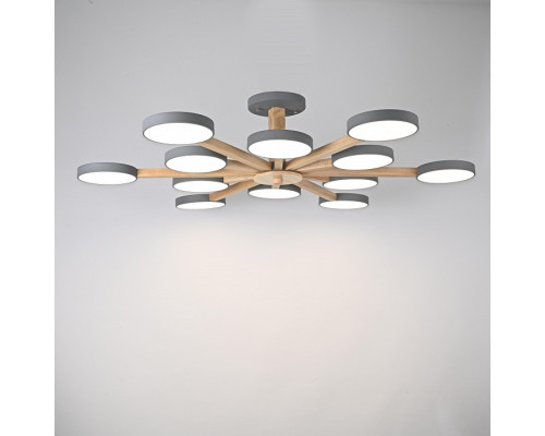 Люстра на штанге Imperiumloft TURNA Gray TURNA-B01