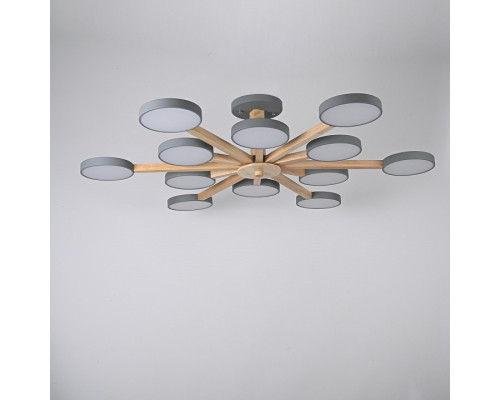 Люстра на штанге Imperiumloft TURNA Gray TURNA-B01