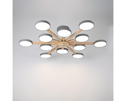 Люстра на штанге Imperiumloft TURNA Gray TURNA-B01