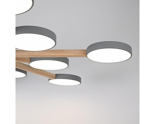 Люстра на штанге Imperiumloft TURNA Gray TURNA-B01