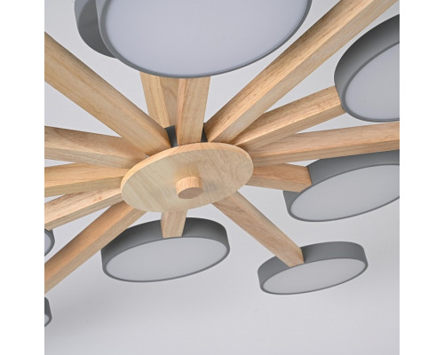 Люстра на штанге Imperiumloft TURNA Gray TURNA-B01