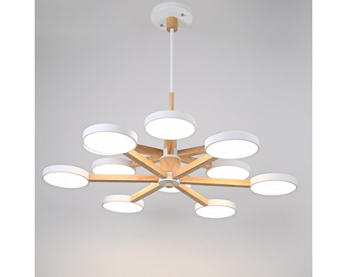 Люстра на штанге Imperiumloft TURNA White TURNA-DBL01