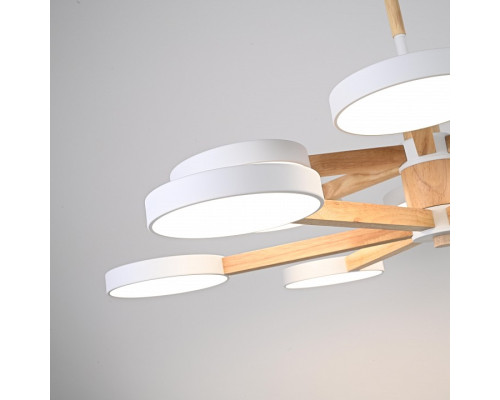 Люстра на штанге Imperiumloft TURNA White TURNA-DBL01