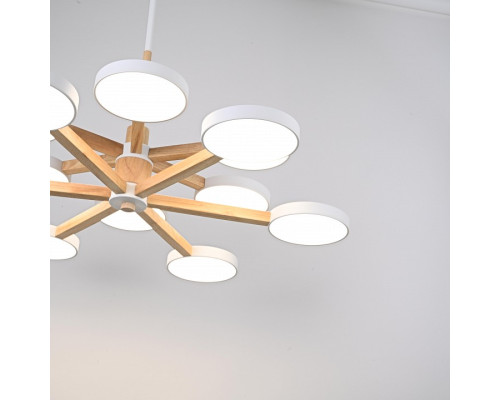 Люстра на штанге Imperiumloft TURNA White TURNA-DBL01