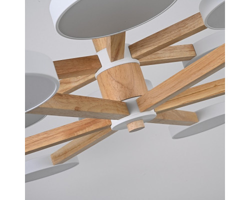 Люстра на штанге Imperiumloft TURNA White TURNA-DBL01