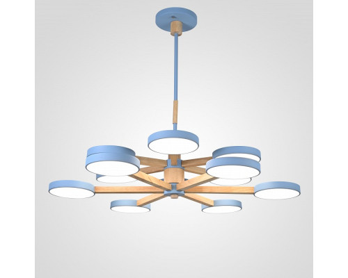 Люстра на штанге Imperiumloft TURNA Blue TURNA-DBL01