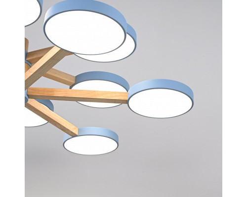 Люстра на штанге Imperiumloft TURNA Blue TURNA-DBL01