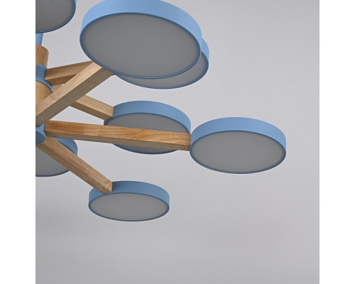 Люстра на штанге Imperiumloft TURNA Blue TURNA-DBL01