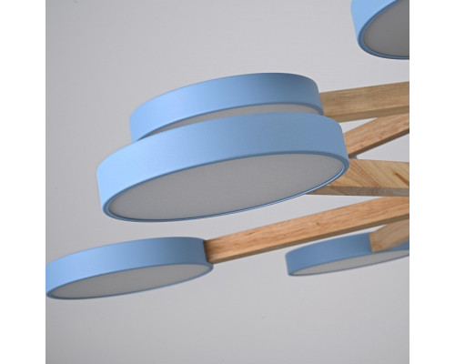 Люстра на штанге Imperiumloft TURNA Blue TURNA-DBL01