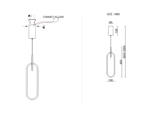 Подвесной светильник Imperiumloft RANDALL B randall01