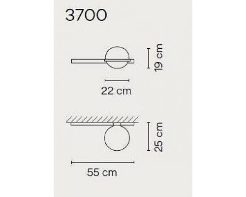 Бра Imperiumloft Palma 22,93726