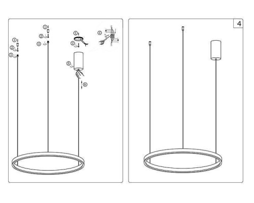 Подвесной светильник Kink Light Тор 08212,19A(3000K)