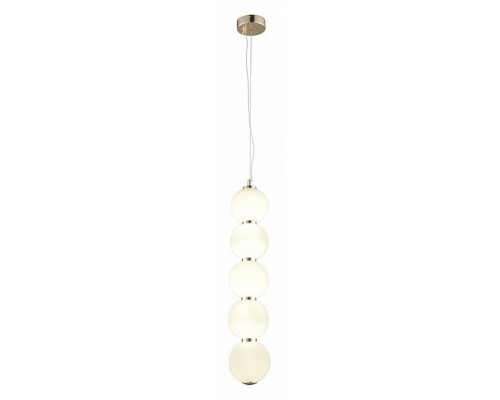 Подвесной светильник Natali Kovaltseva LOFT LED LED LAMPS 81100/5C GOLD WHITE