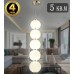 Подвесной светильник Natali Kovaltseva LOFT LED LED LAMPS 81100/5C GOLD WHITE