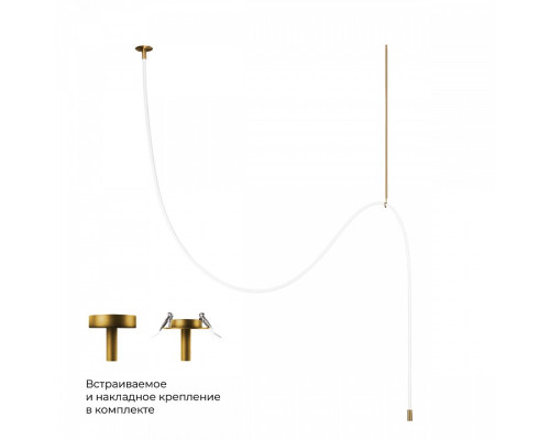 Подвесной светильник Loft it Thread 10388C Brass