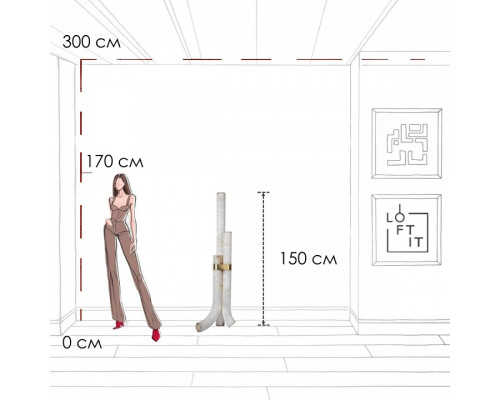 Торшер Loft it Sumatra 10412F