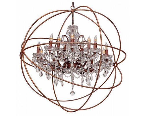 Подвесная люстра Loft it Foucaults Orb Crystal LOFT1897/15