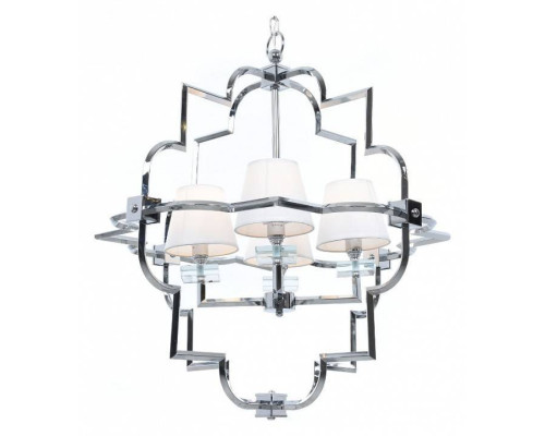 Подвесная люстра Lumina Deco Baltimore LDP 8020-4 CHR+WT