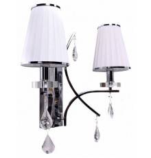 Бра LUMINA DECO Glamour LDW 66247-2 WT+CHR