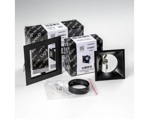 Встраиваемый светильник Lightstar Domino D51707BMOD