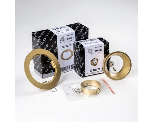 Встраиваемый светильник Lightstar Domino D61303GMOD