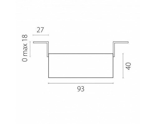Встраиваемый светильник Lightstar Domino G214606