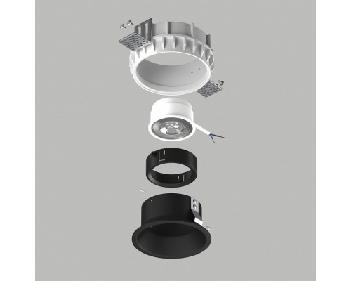 Встраиваемый светильник Lightstar Domino G214607BMOD