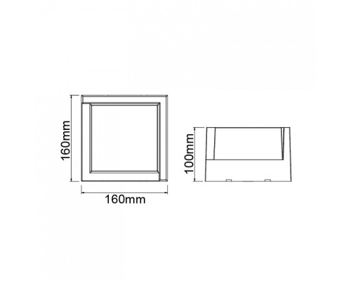Накладной светильник Mantra Creek 12 Вт белый 8864