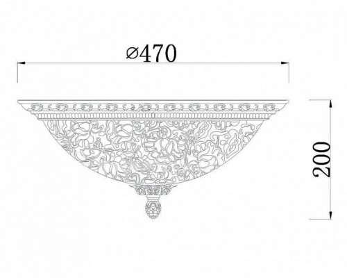 Накладной светильник Maytoni Pascal C908-CL-04-W