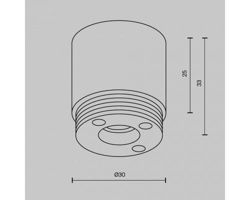 Крепление для трека Maytoni  CA021EC-B