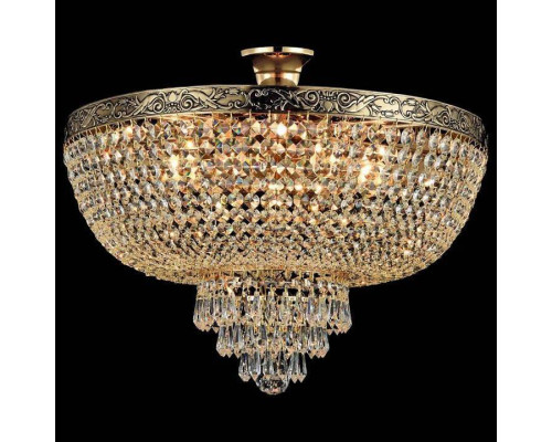 Люстра на штанге Maytoni Palace 6 ламп DIA890-CL-06-G