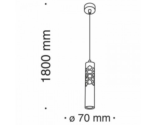 Подвесной светильник Maytoni Torre P037PL-L11W4K