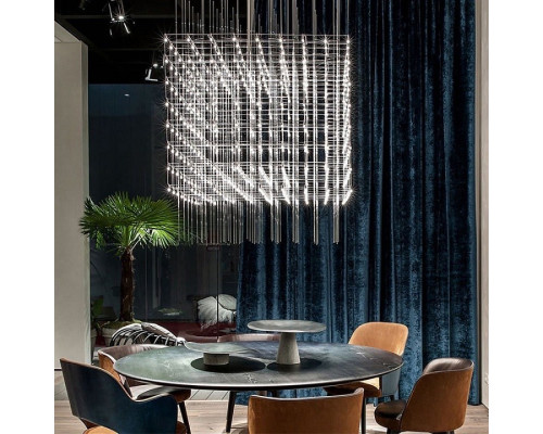 Подвесная люстра O-LUCE Cosmic Glass ячейка 15*15 см 1094011-0