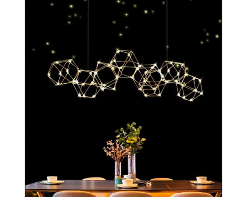 Подвесная люстра O-LUCE Bjork в линию без вставок 1096411-7