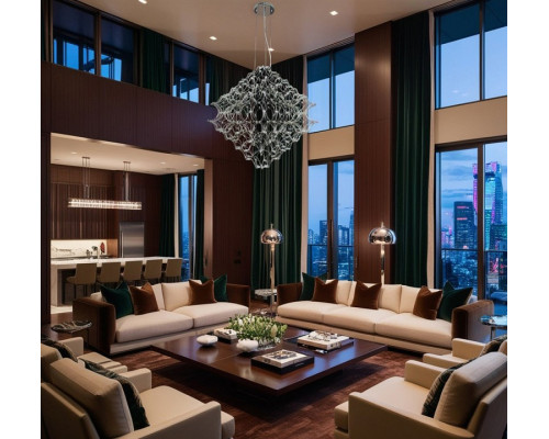 Подвесная люстра O-LUCE Jackson 6014-1