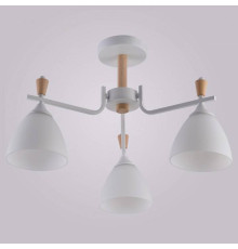 Люстра на штанге Reluce 01622 01622-0.3-03 WH+WOOD