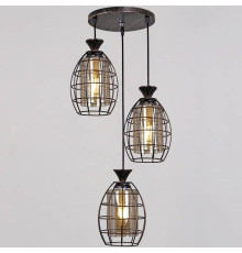 Подвесной светильник 03525-0.9-03 BK+GD