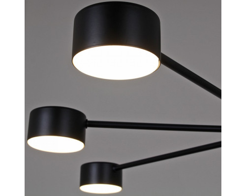 Люстра на штанге De Markt 03735-0.3-07 7 ламп черный GX53 03735-0.3-07 BK GX53