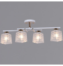 Люстра на штанге  09260-0.3-04 WH+FG