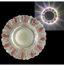 Встраиваемый светильник  42112-9.0-001PL MR16+LED3W CL/PK+MIX