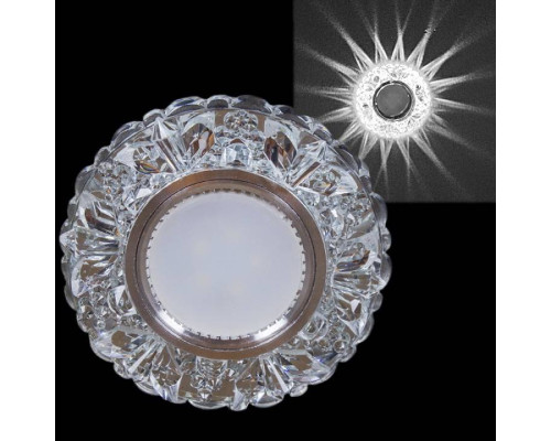 Встраиваемый светильник Reluce 42204 42204-9.0-001PL MR16+LED3W CL