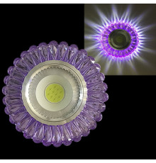 Встраиваемый светильник  42230-9.0-001PL MR16+LED3W PP