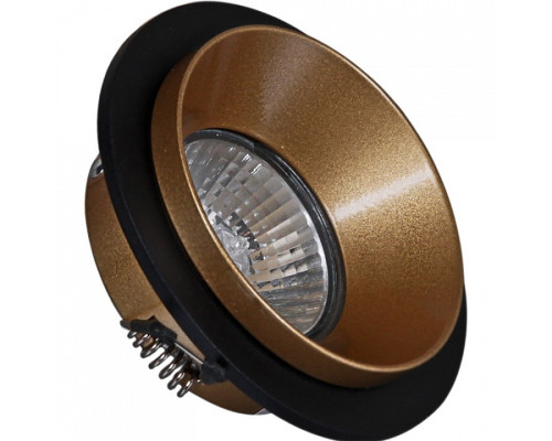 Встраиваемый светильник  51611-9.0-001MN MR16 BK+GD