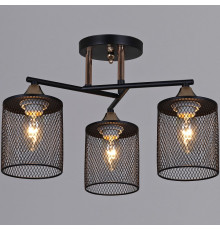 Люстра на штанге  91360-0.3-03 BK+FG