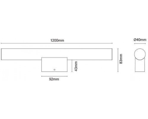 Подсветка для зеркала ST-Luce Curra SL1599.171.01