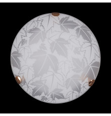 Накладной светильник Sneha  Листопад мат (300) НПБ 01-2х60-001