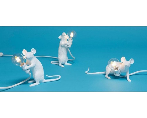 Лампа светодиодная Seletti Mouse Lamp E14 1Вт K 15220L